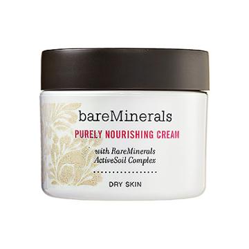 Bareminerals Purely Nourishing Cream Dry Skin 1.7 Oz