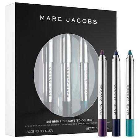 Marc Jacobs Beauty The High Life: Coveted Colors 3-piece Petites Highliner Gel Eye Crayon Set 3 X 0.01 Oz