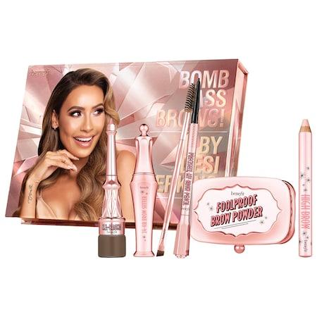 Benefit Cosmetics Bomb Ass Brows! By Desi Perkins Set Medium Warm