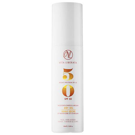 Vita Liberata Passionflower & Argan Dry Oil Broad Spectrum Spf 50 3.38 Oz