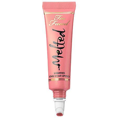 Too Faced Melted Liquified Long Wear Lipstick Melted Peony 0.4 Oz