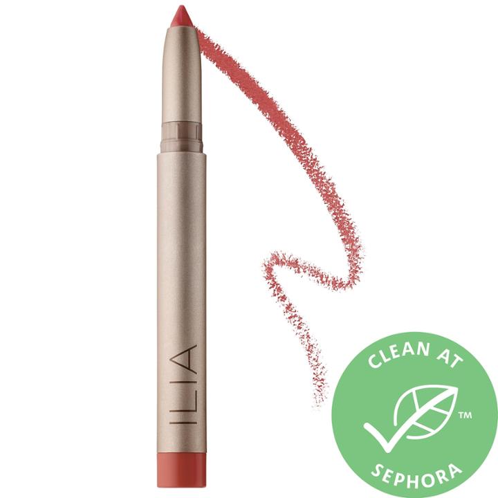 Ilia Satin Cream Lip Crayon Transmission