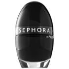 Sephora Collection Color Hit Nail Polish L76 Black Lace 0.16 Oz/ 5 Ml