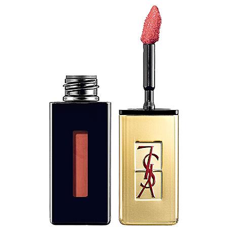 Yves Saint Laurent Rouge Pur Couturevernis Levres Glossy Stain 29 Rose Forreau 0.20 Oz