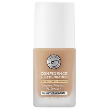 It Cosmetics Confidence In A Foundation 220 Medium Honey (w) 1 Oz/ 30 Ml