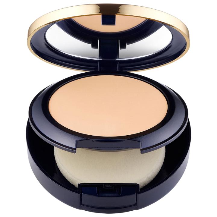 Este Lauder Double Wear Stay-in-place Matte Powder Foundation 1c0 Shell 0.42 Oz/ 12 G
