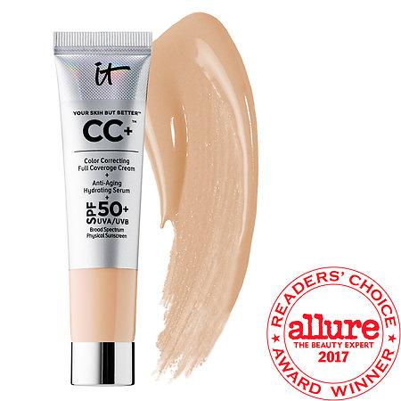 It Cosmetics Your Skin But Better(tm) Cc+(tm) Cream With Spf 50+ Light 0.4 Oz/ 12 Ml