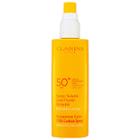 Clarins 50+ Sunscreen Care Milk-lotion Spray 5.3 Oz