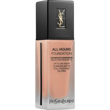 Yves Saint Laurent All Hours Longwear Natural Matte Foundation Br25 Cool Beige 0.84 Oz/ 25 Ml
