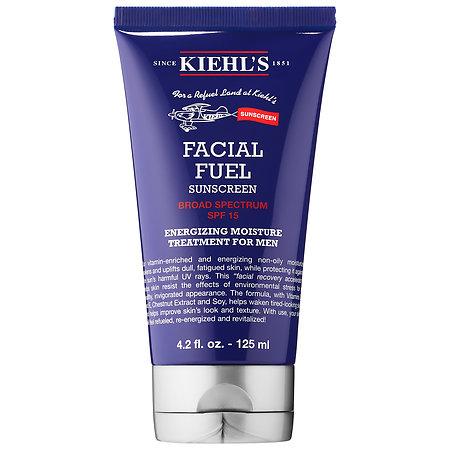 Kiehl's Since 1851 Facial Fuel Sunscreen Broad Spectrum Spf 15 4.2 Oz/ 125 Ml