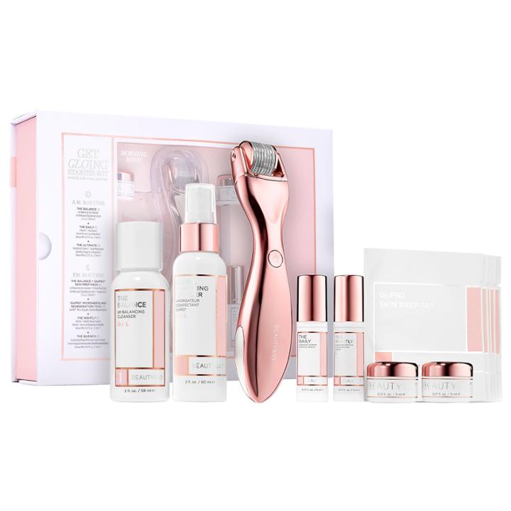 Beautybio Get Glowing Starter Set 8-piece Am+pm Routine