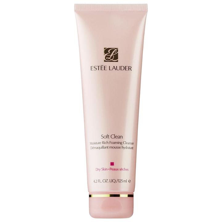Este Lauder Soft Clean Moisture Rich Foaming Cleanser 4.2 Oz