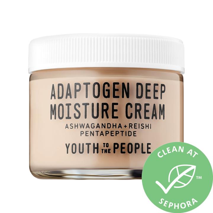 Youth To The People Adaptogen Deep Moisture Cream With Ashwagandha + Reishi 2 Oz/ 60 Ml