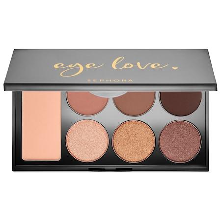 Sephora Collection Eye Love Eyeshadow Palette Medium Cool 1 X 3.57g, 5 X 1.02g