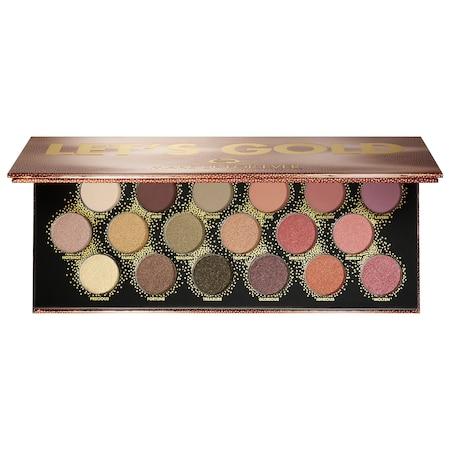 Make Up For Ever Let's Gold Eye Palette 8.6w X .8d X 3.6h