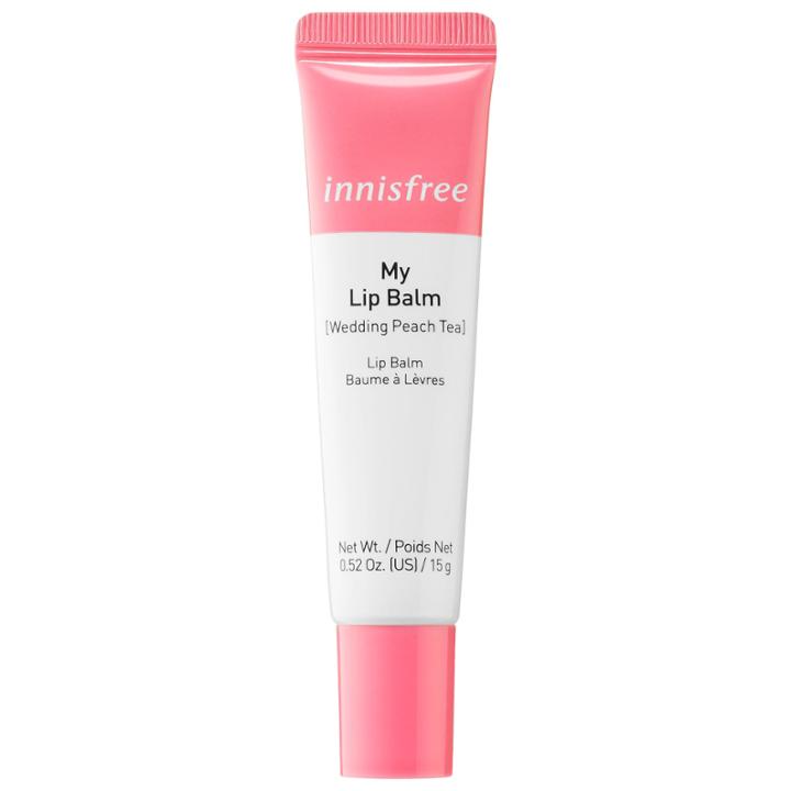 Innisfree My Lip Balm Wedding Peach Tea 0.52 Oz/ 15 G