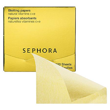 Sephora Collection Blotting Papers Natural Vitamins C+e 50 Sheets