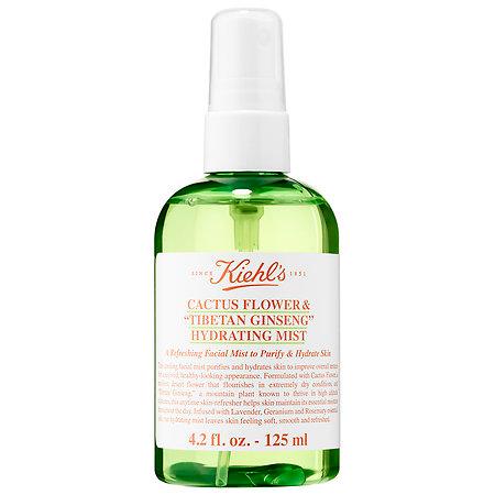 Kiehl's Since 1851 Cactus Flower & Tibetan Ginseng Hydrating Mist 4.2 Oz/ 125 Ml