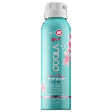 Coola Sport Continuous Spray Spf 50 - Guava Mango 3.4 Oz