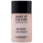Make Up For Ever Mat Velvet + Mattifying Foundation No. 77 - Golden Chestnut 1.01 Oz