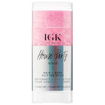 Igk House Party Hair + Body Glitter Stick Disco 0.5 Oz/ 17 G