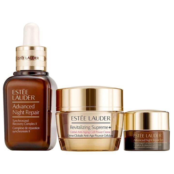 Este Lauder Repair + Renew For Firmer, Radiant-looking Skin