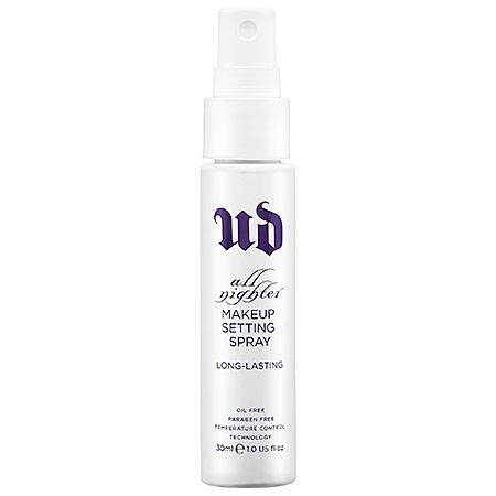 Urban Decay All Nighter Long-lasting Makeup Setting Spray 1 Oz/ 30 Ml - Travel Size