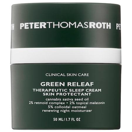 Peter Thomas Roth Green Releaf Therapeutic Sleep Cream 1.7 Oz/ 50 Ml