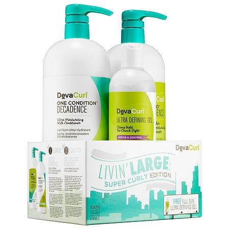 Devacurl Livin' Large Super Curly Edition Set