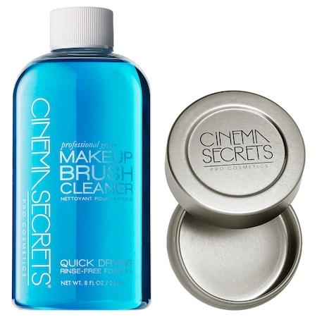 Cinema Secrets Makeup Brush Cleaner Pro Starter Kit 8 Oz/ 237 Ml