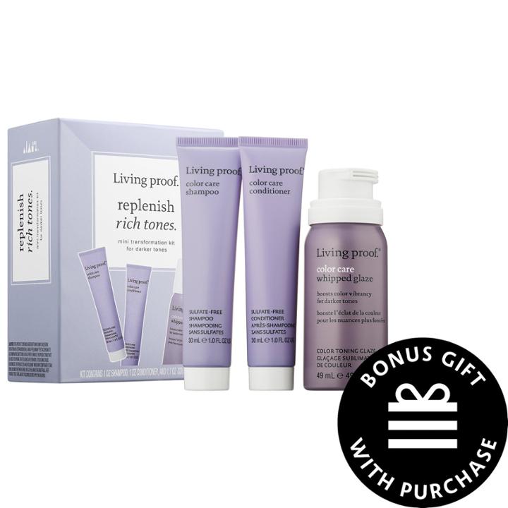 Living Proof Replenish Rich Tones Mini Transformation Kit
