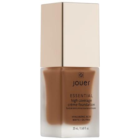 Jouer Cosmetics Essential High Coverage Creme Foundation Pecan 0.68 Oz/ 20 Ml
