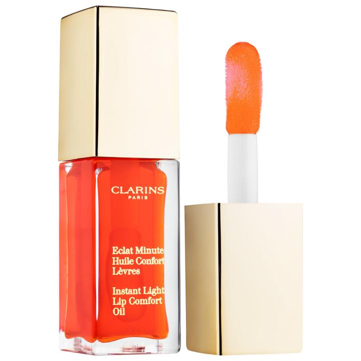 Clarins Lip Comfort Oil Tangerine 0.1 Oz/ 7 Ml