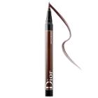 Dior Diorshow On Stage Liquid Eyeliner 781 Matte Brown .01 Oz/ 0.55 Ml