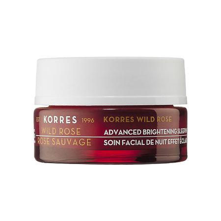 Korres Wild Rose + Vitamin C Advanced Brightening Sleeping Facial 0.51 Oz