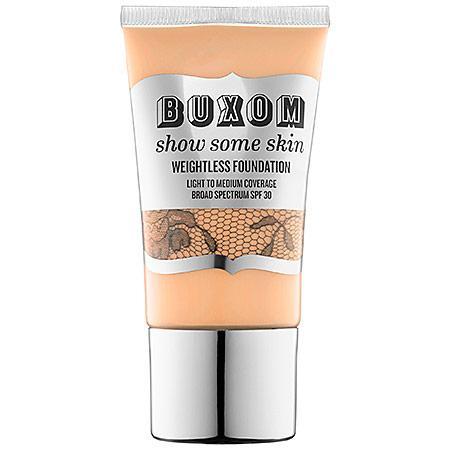 Buxom Show Some Skin Weightless Foundation Dim The Light 1.5 Oz
