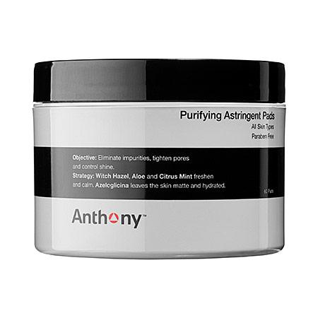 Anthony Astringent Toner Pads 60 Pads