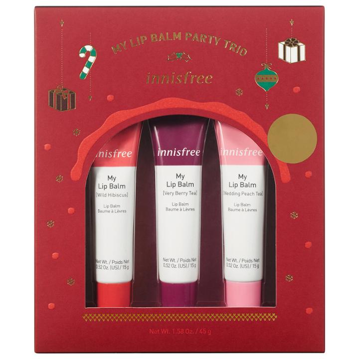 Innisfree My Lip Balm Party Trio