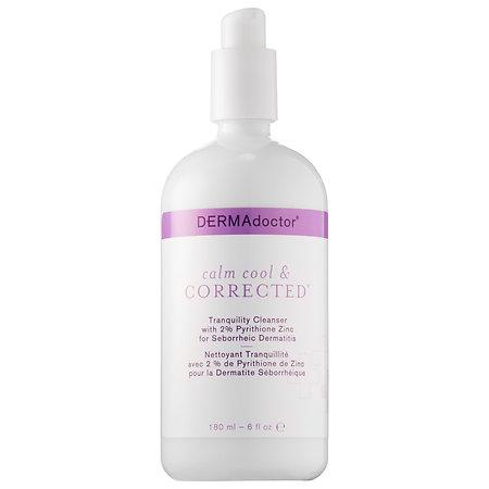 Dermadoctor Calm, Cool & Corrected(r) Calming Tranquility Cleanser With 2% Pyrithione Zinc For Seborrheic Dermatitis 6 Oz