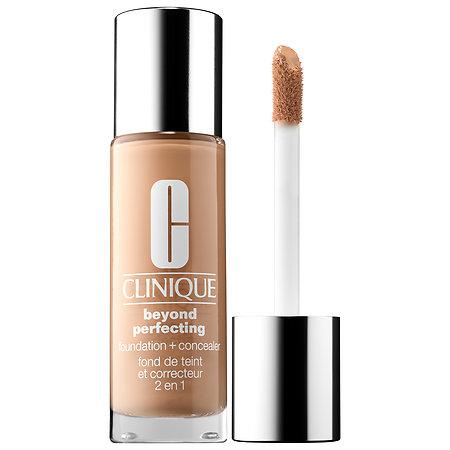 Clinique Beyond Perfecting Foundation + Concealer Toasted Wheat 1 Oz/ 30 Ml
