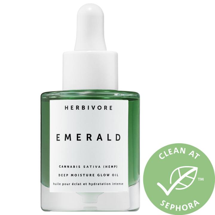 Herbivore Emerald Hemp Seed Deep Moisture Glow Oil 1 Oz/ 30 Ml