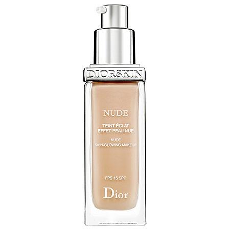 Dior Diorskin Nude Skin-glowing Makeup Spf 15 Peach 023 1 Oz
