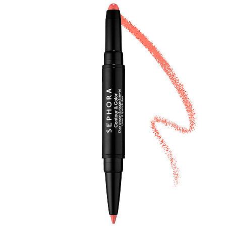 Sephora Collection Contour & Color Liner And Lipstick Duo 02 Pink 0.028 Oz/ 0.8 G