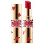 Yves Saint Laurent Heart & Arrow Collector Rouge Volupte Shine Lipstick 45 Rouge Tuxedo 0.11 Oz/ 3.2 G
