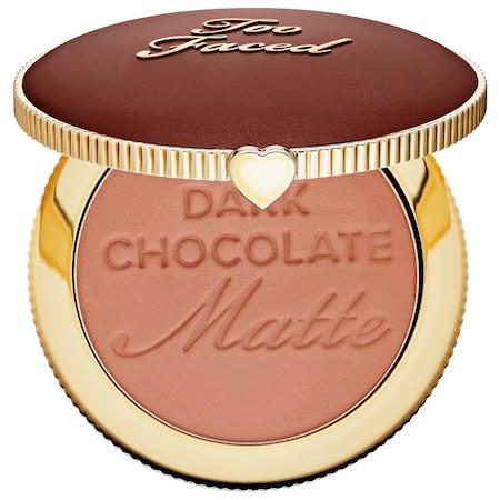 Too Faced Chocolate Soleil Matte Bronzer Dark Chocolate 0.28 Oz/ 8 G