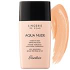 Guerlain Lingerie De Peau Aqua Nude Foundation 05w Deep Warm 1 Oz/ 30 Ml