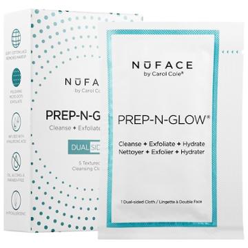 Nuface Prep-n-glow(tm) Cloths Mini 5 Individually Packed Cloths