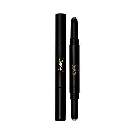 Yves Saint Laurent Eye Duo Smoker Eyeshadow 2 Smoky Green 2 X 0.028 Oz/ 0.8 G