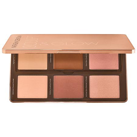 Natasha Denona Sculpt & Glow Face Highlighting & Contour Glow Palette 01 Light Medium