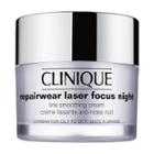 Clinique Repairwear Laser Focus Night Line Smoothing Cream For Combination Oily To Oily Skin 1.7 Oz/ 50 Ml